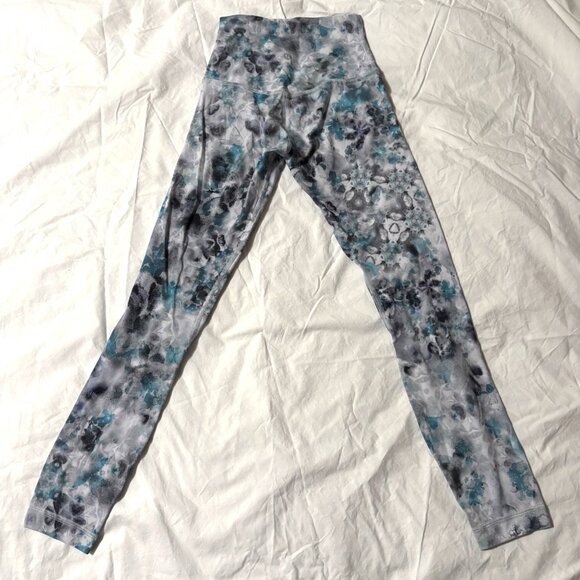 EXCELLENT Lululemon Align Pant 28" Kaleidofloral High-Rise Yoga Leggings Nulu 0 - Picture 6 of 9